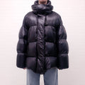 MONCLER GRENOBLE ARPUILLES QUILTED GLOSSED-SHELL DOWN JACKET - SIZE 5