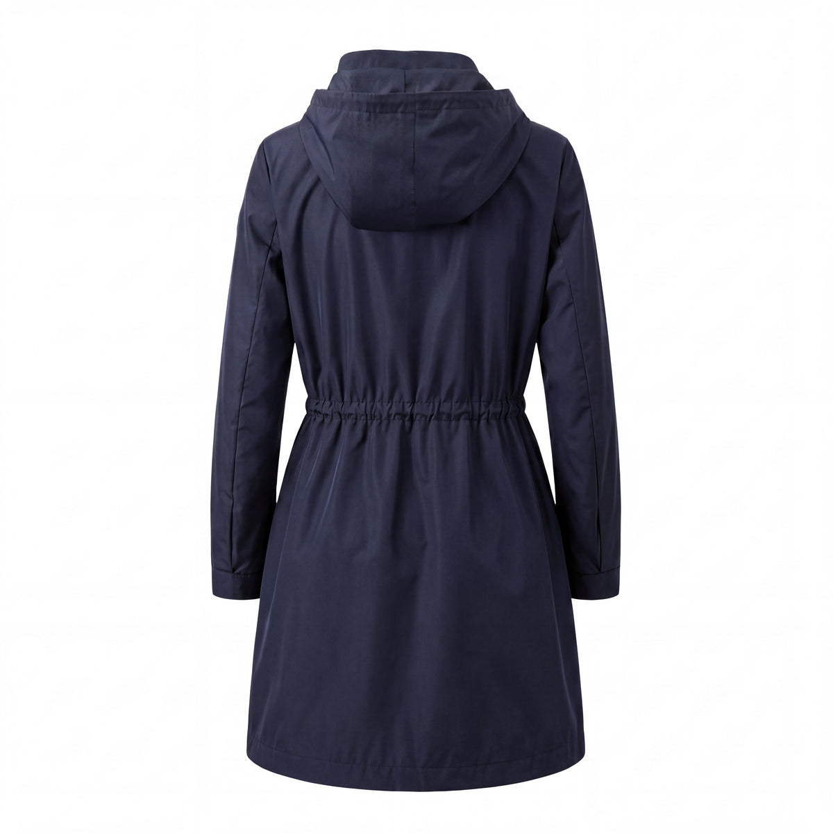 MONCLER NAVY WINDBREAKER WITH LOGO - SIZE 3