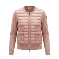 MONCLER PINK PUFFER SWEATER - SIZE S