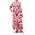 MSGM ZEBRA PRINT LONG DRESS - SIZE 42