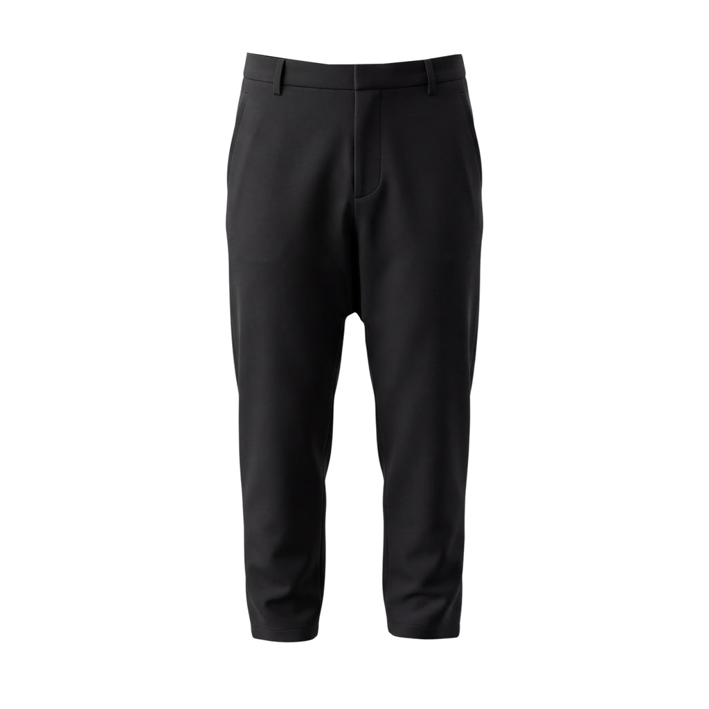 NILI LOTAN BLACK DROPPED CROTCH TROUSERS - SIZE 6