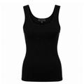 NILI LOTAN BLACK KNIT TANK TOP - SIZE XS