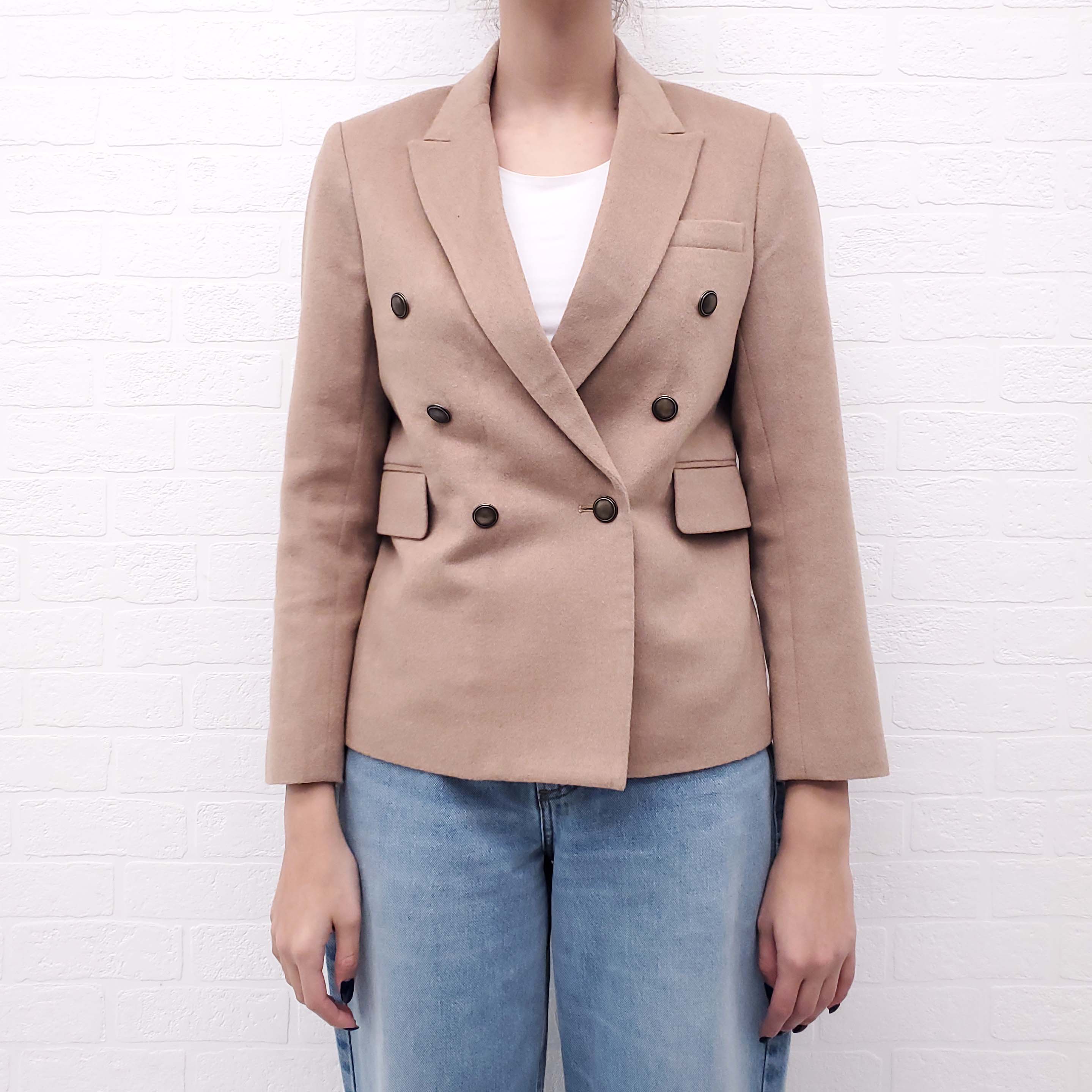 NILI LOTAN CAMEL BLAZER - SIZE 2