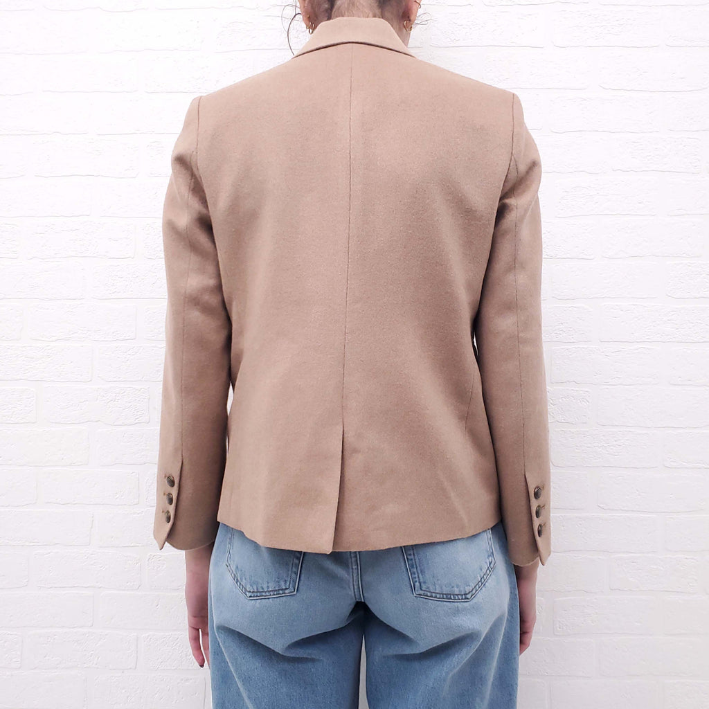 NILI LOTAN CAMEL BLAZER - SIZE 2