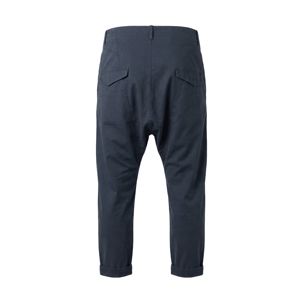 NILI LOTAN DARK GREY DROP CROTCH PANTS - SIZE 12