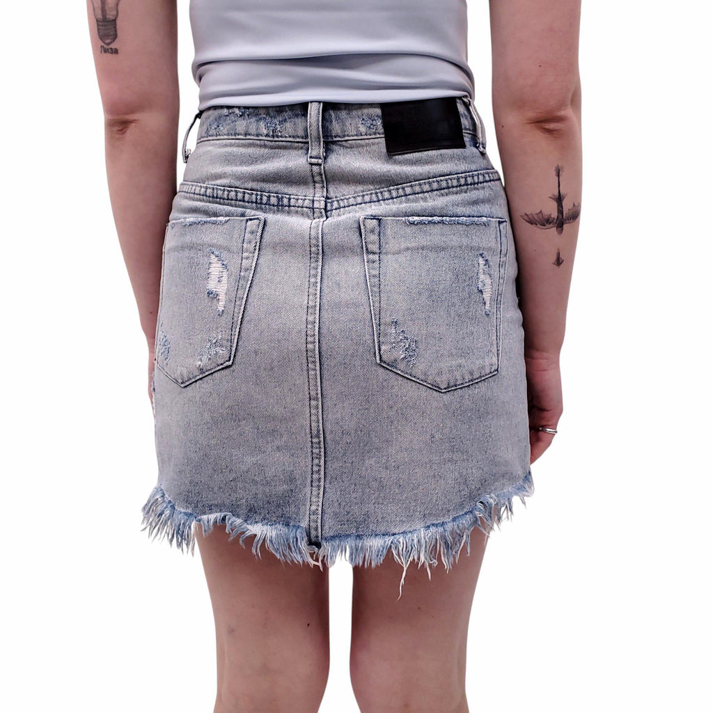 ONE TEASPOON DENIM SKIRT - SIZE 24