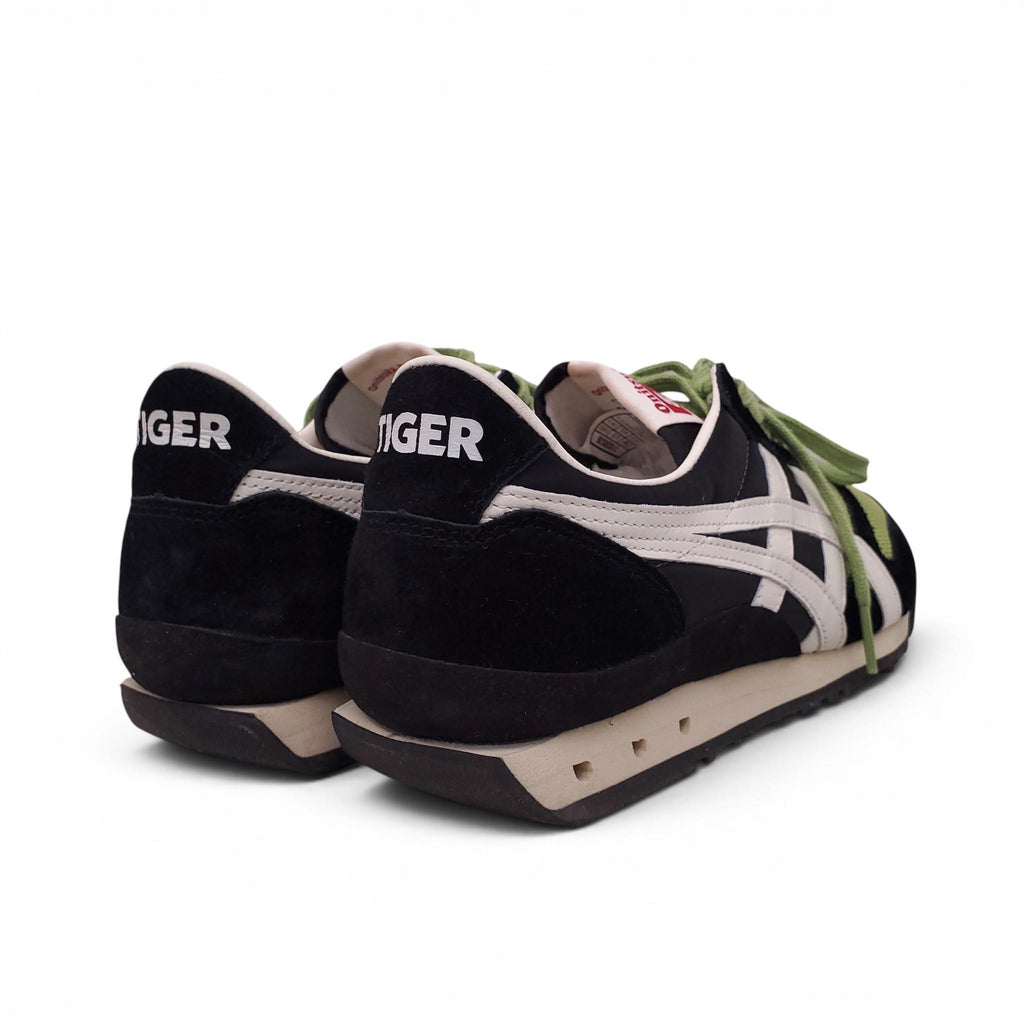 ONITSUKA TIGER GREEN, BLACK, AND WHITE SNEAKERS - SIZE 6.5