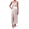 PATBO WHITE FRINGE BEACH DRESS WITH BEADED STRAPS - SIZE 0
