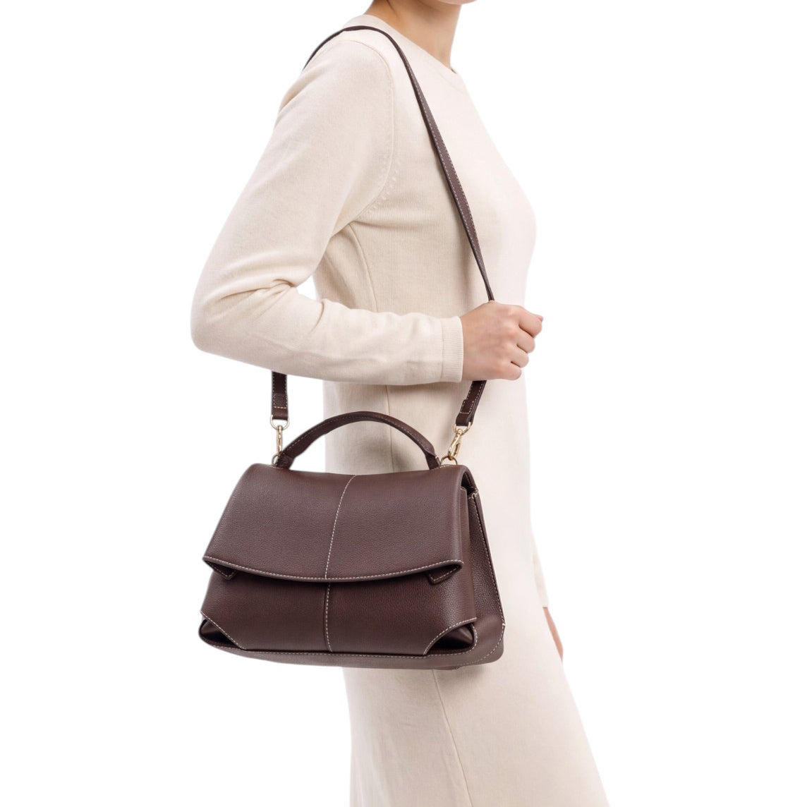 POLÈNE MOKKI PURSE