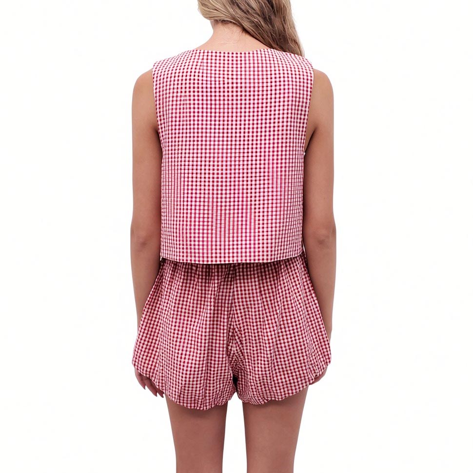 POSSE GINGHAM SET - SIZE M