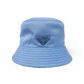 PRADA BABY BLUE RE-EDITION NYLON BUCKET HAT- SIZE M