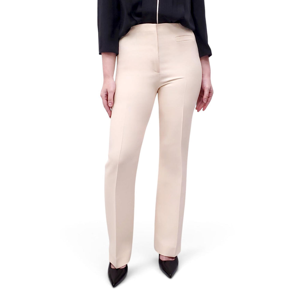PRADA CREAM TROUSERS - SIZE 44