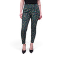 PRADA GREEN AND YELLOW FLORAL PANTS  - SIZE 38
