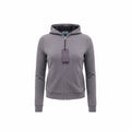 PRADA GREY ZIP-UP SWEATSHIRT - SIZE S