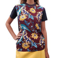 PRADA HAWAIIAN PATTERNED BLOUSE - SIZE 42