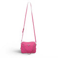 PRADA HOT PINK QUILTED NYLON PURSE