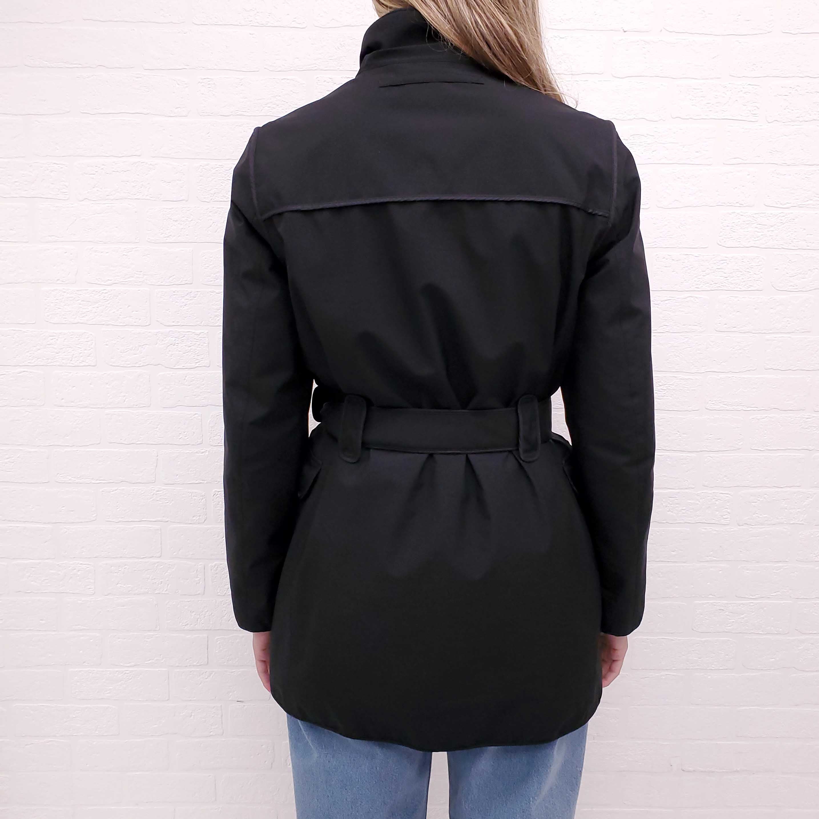 PRADA SPORT JACKET WITH BELT DETAIL -  SIZE S/M