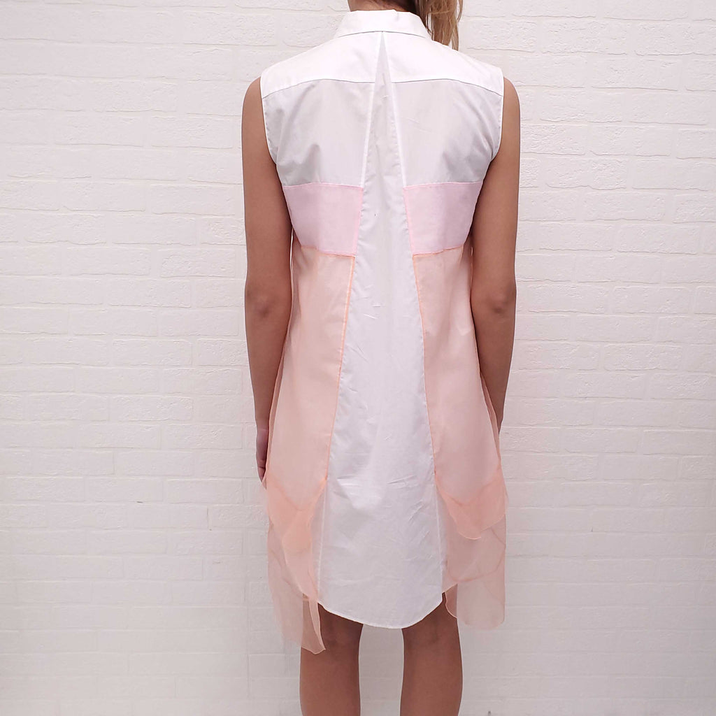 PRADA TULLE LAYERED DRESS - SIZE 38