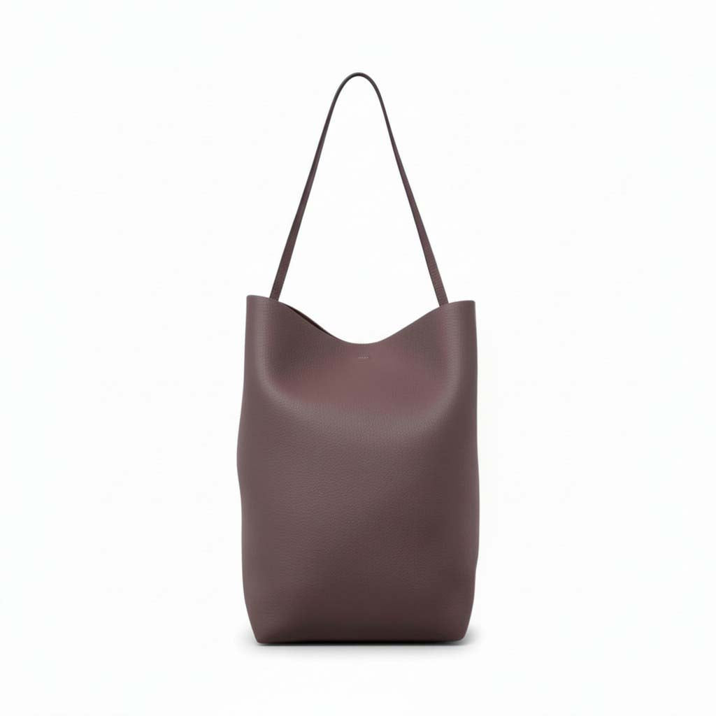THE ROW BROWN PARK LARGE TOTE BAG