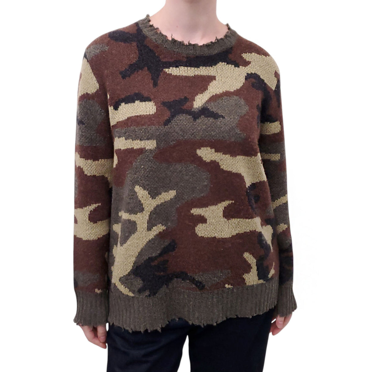 R13 ARMY CASHMERE SWEATER - SIZE S