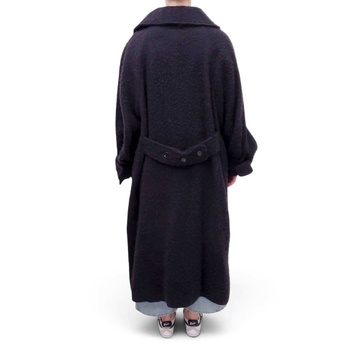 R13 BLACK JUMBO COAT - SIZE XS/S