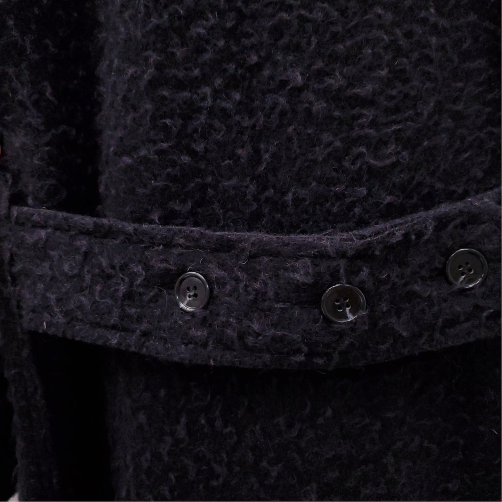 R13 BLACK JUMBO COAT - SIZE XS/S
