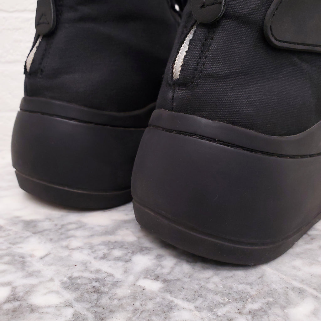 R13 BLACK 'KURT' HIGH TOP SNEAKERS - SIZE 11