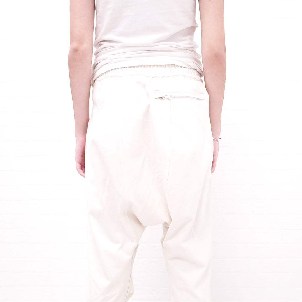 R13 CREAM HAREM SWEATPANTS - SIZE XS