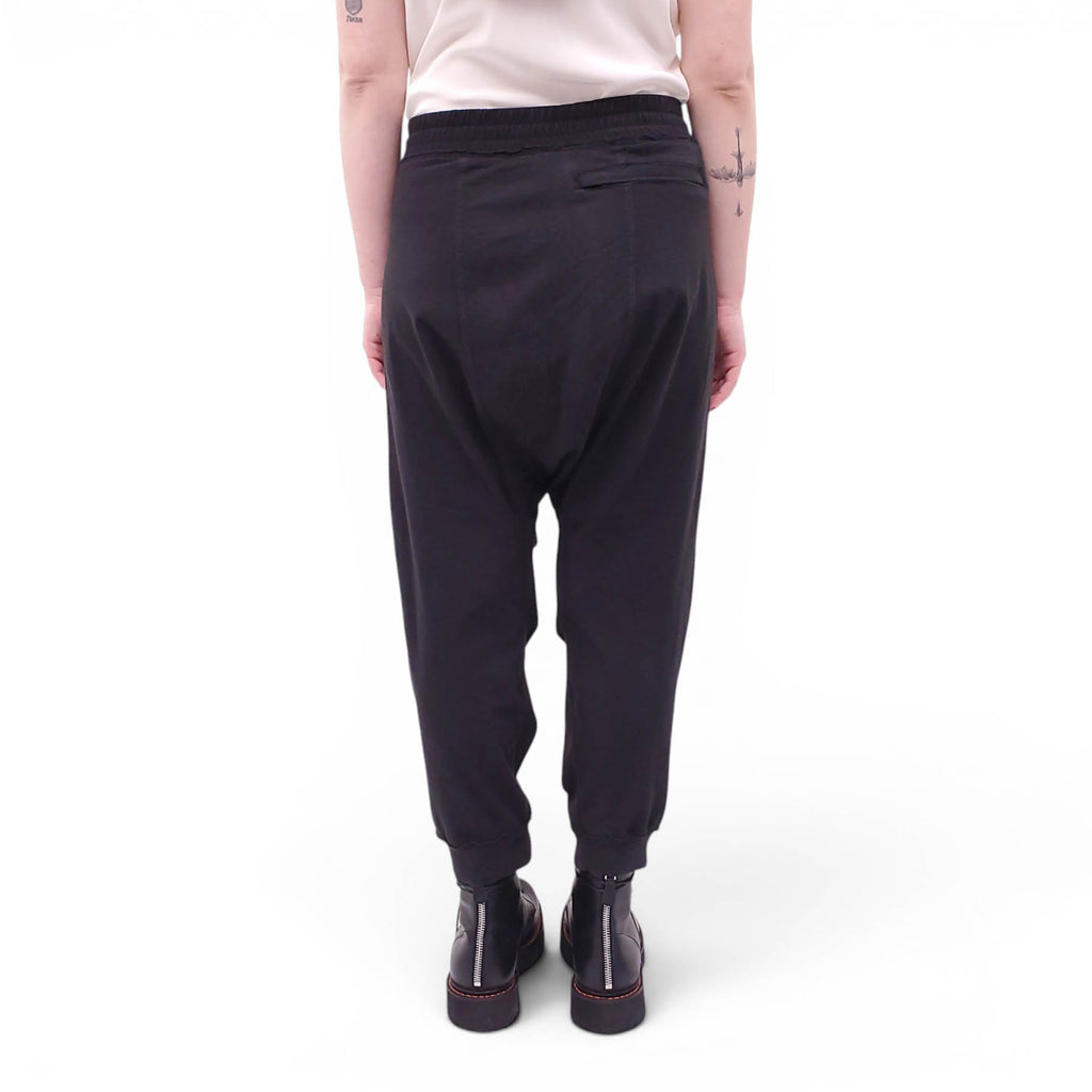 R13 HAREM PANTS WITH LEOPARD TIE DETAIL - SIZE S
