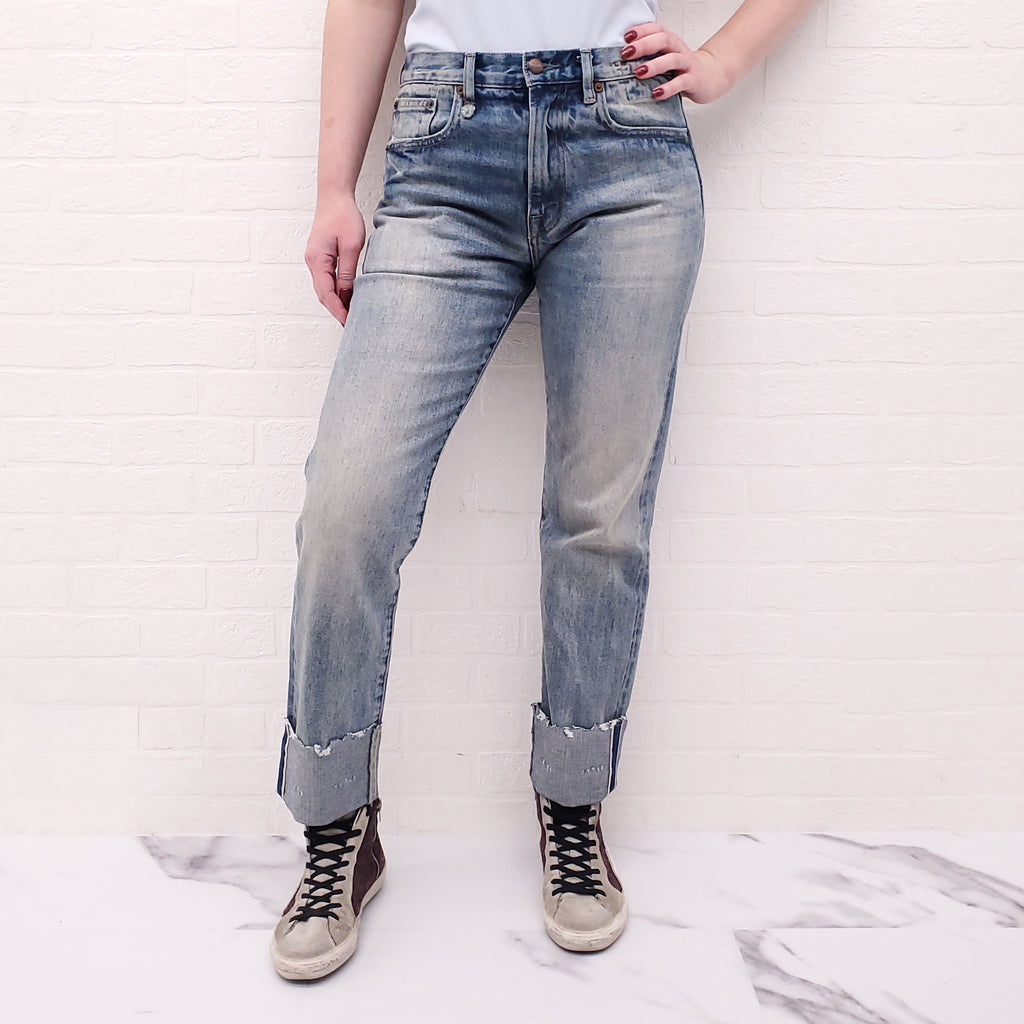 R13 LIMITED EDITION 'CUFF ROMEO' JEANS - SIZE 25