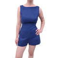 REFORMATION BLUE ‘ELIANA’ 2-PIECE SHORTS SET - SIZE 8