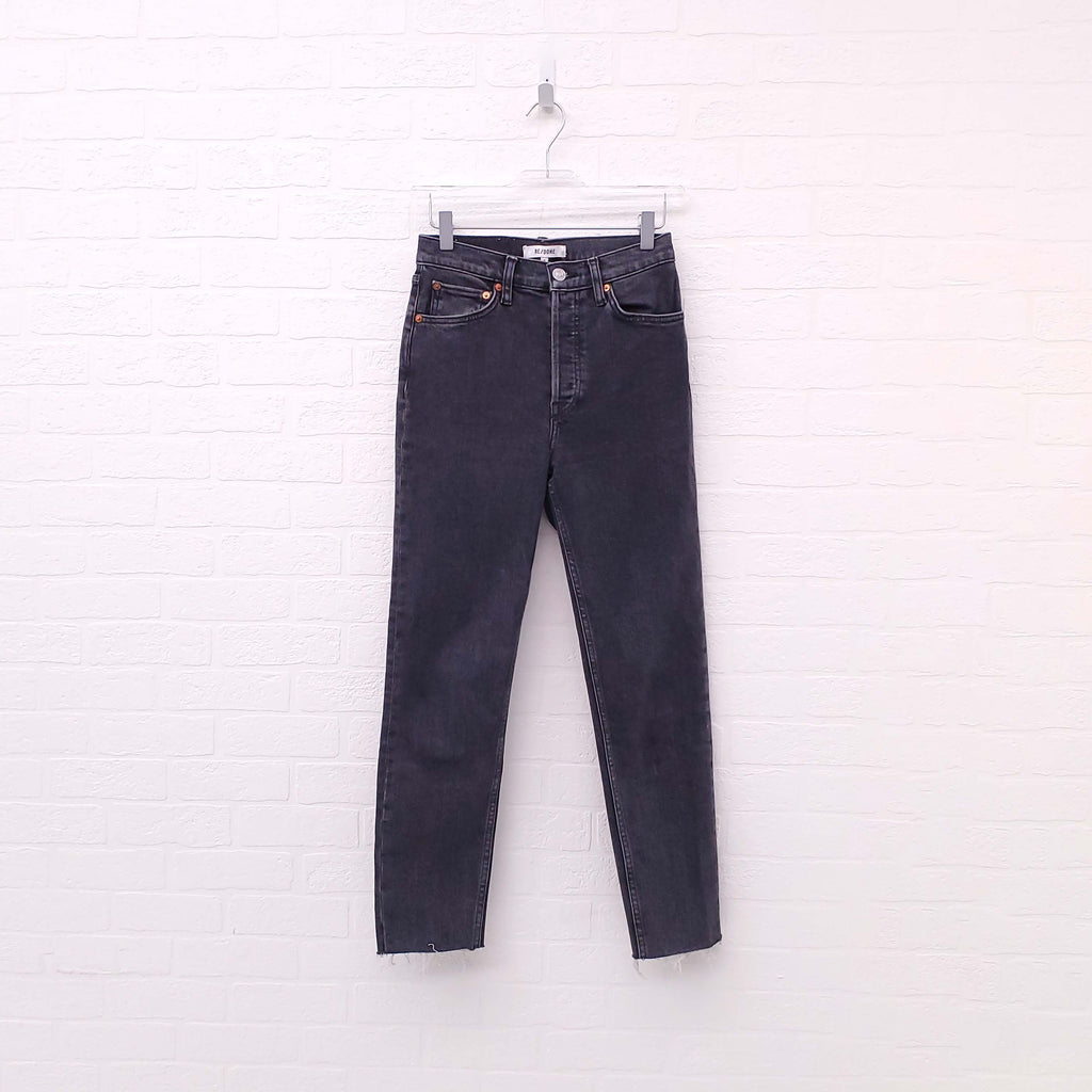 RE/DONE GREY JEANS - SIZE 26