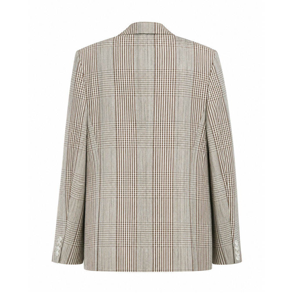 RE/DONE PLAID BLAZER - SIZE M