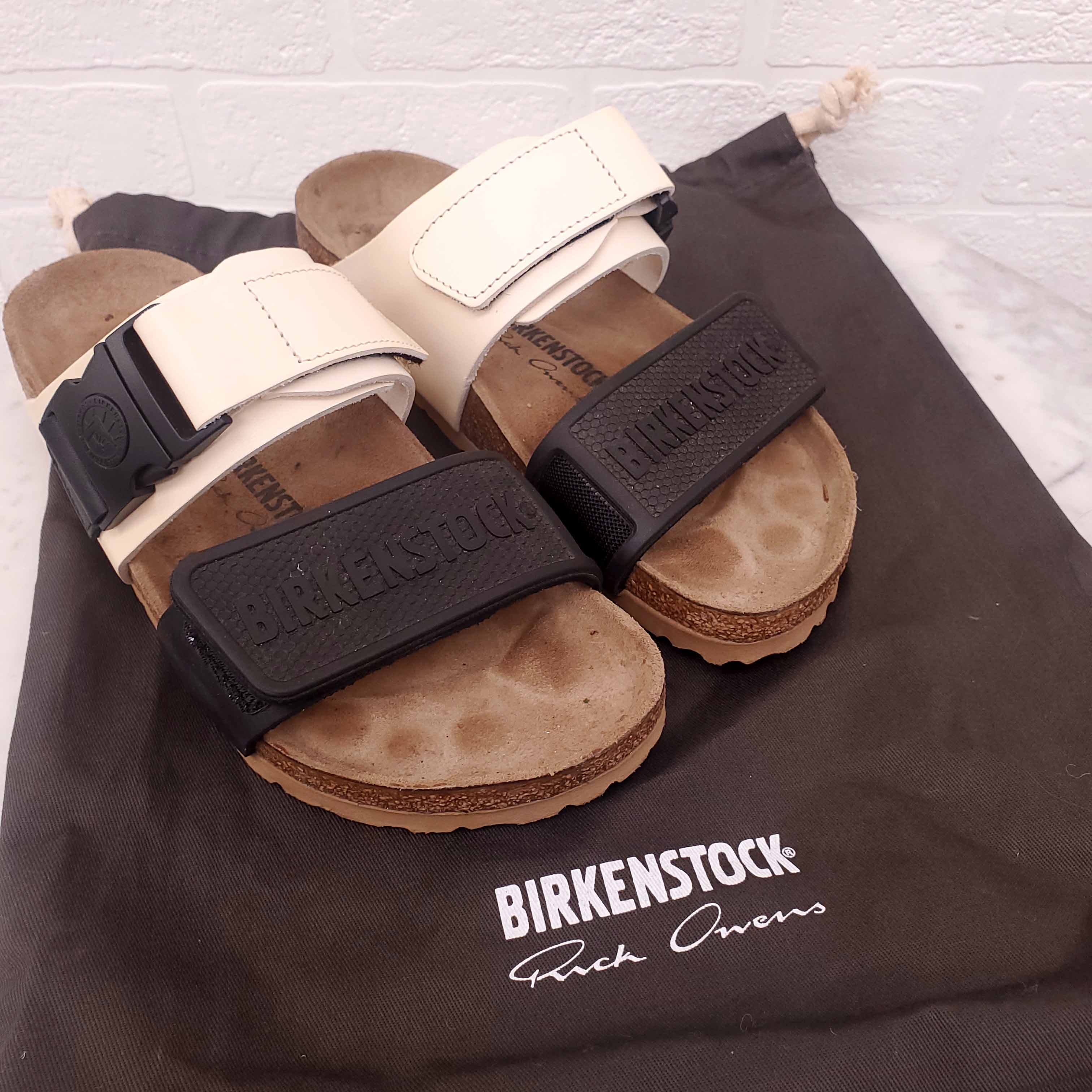 リックオウエンス×Birkenstock アリゾナ　サイズ 38 RICK OWENS BIRKENSTOCKS - SIZE 38 – Rewind Couture