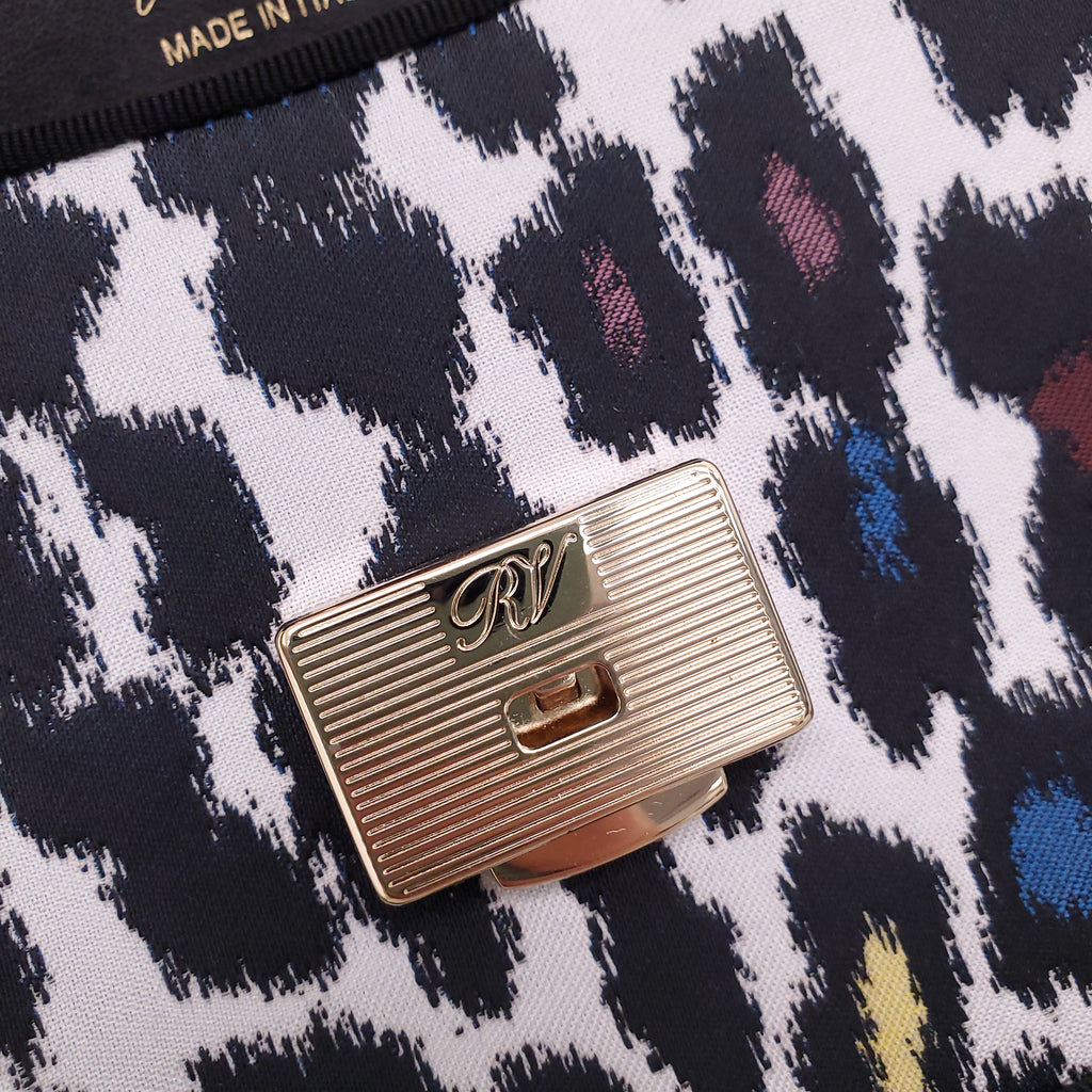 ROGER VIVIER BOWELS BAG WITH SEQUIN CROSSBODY STRAP