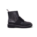 ROGER VIVIER RANGER CRYSTAL EMBELLISHED PATENT LEATHER CHELSEA BOOTS - SIZE 38