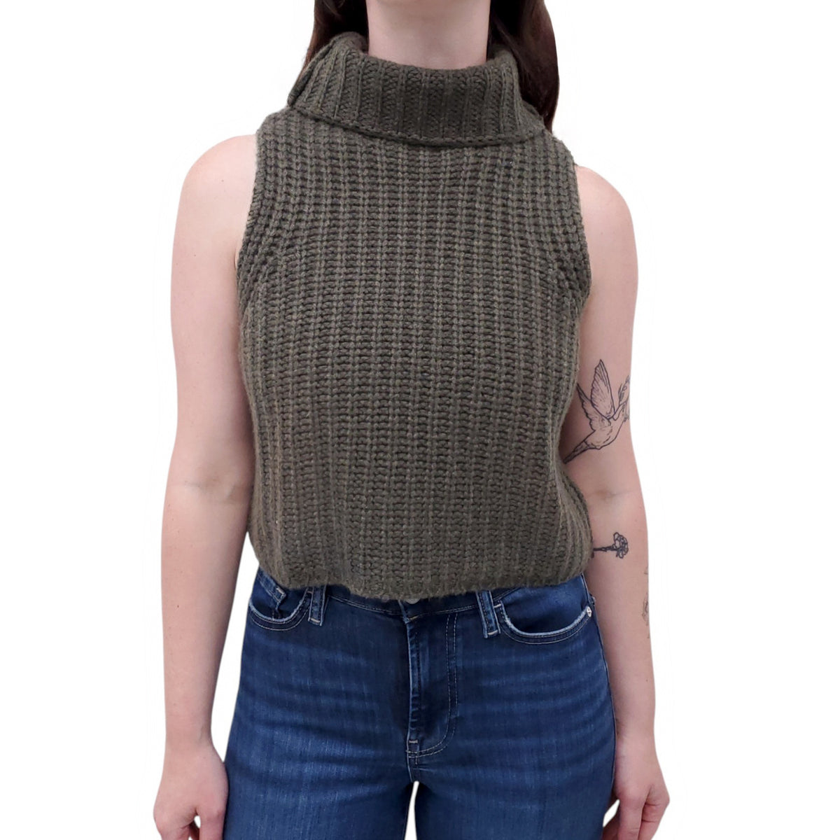 SABLYN KHAKI CARDIGAN SET - SIZE P/XS