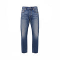 SAINT LAURENT DENIM JEANS WITH LOGO - SIZE 24