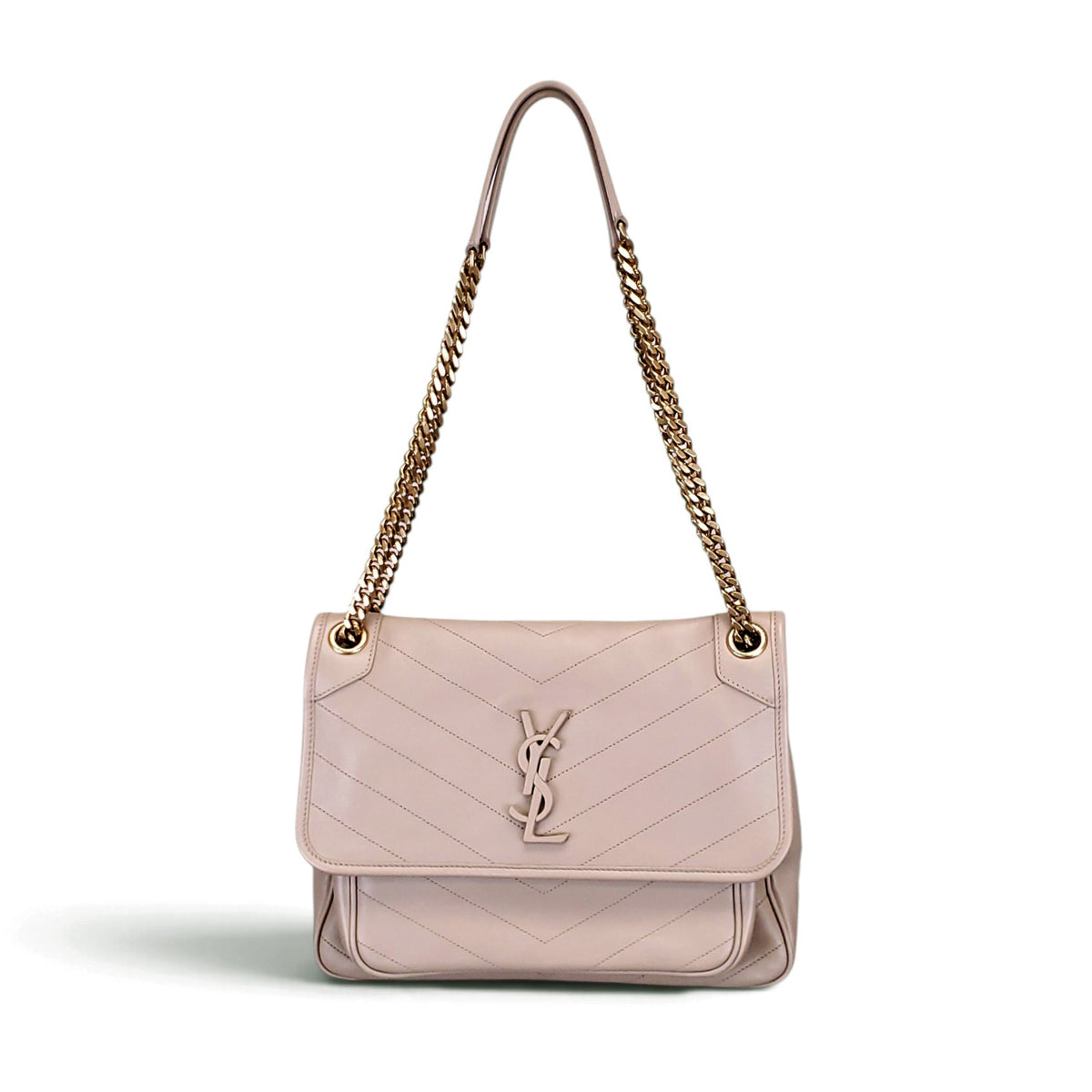 SAINT LAURENT NUDE MEDIUM NIKI BAG