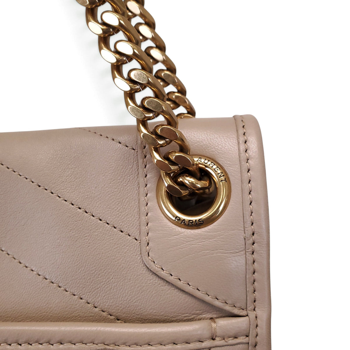 SAINT LAURENT NUDE MEDIUM NIKI BAG