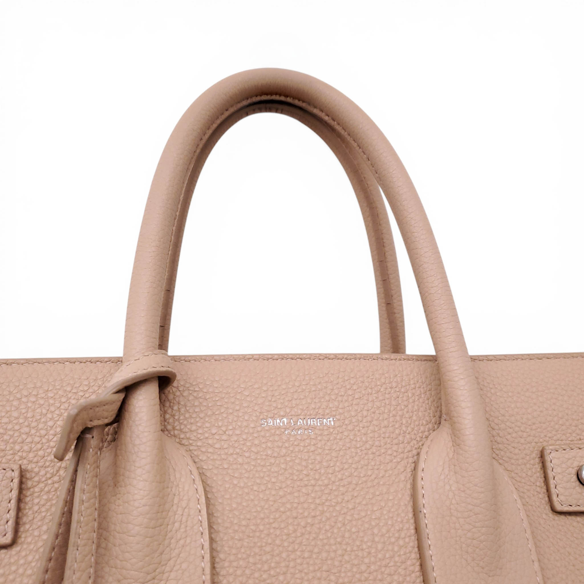 SAINT LAURENT NUDE TOTE BAG