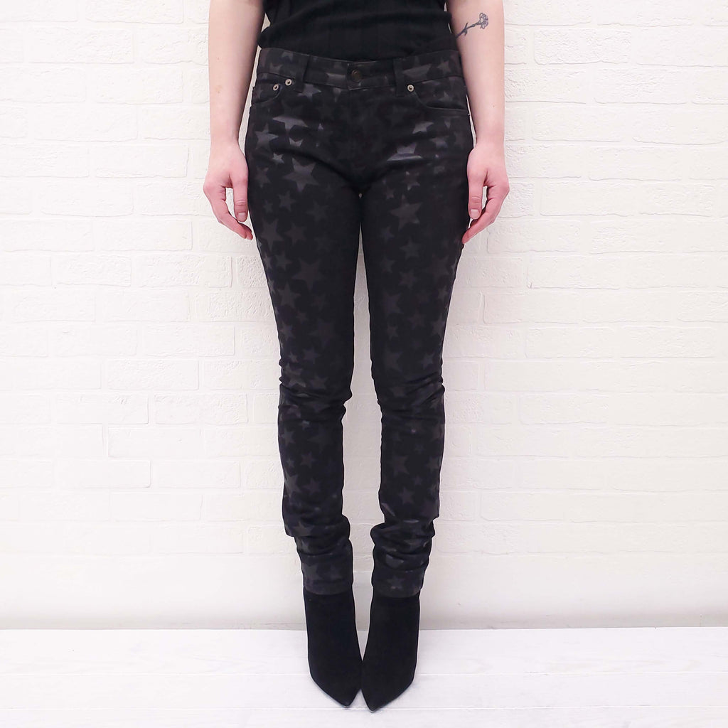 SAINT LAURENT STAR JEANS - SIZE S