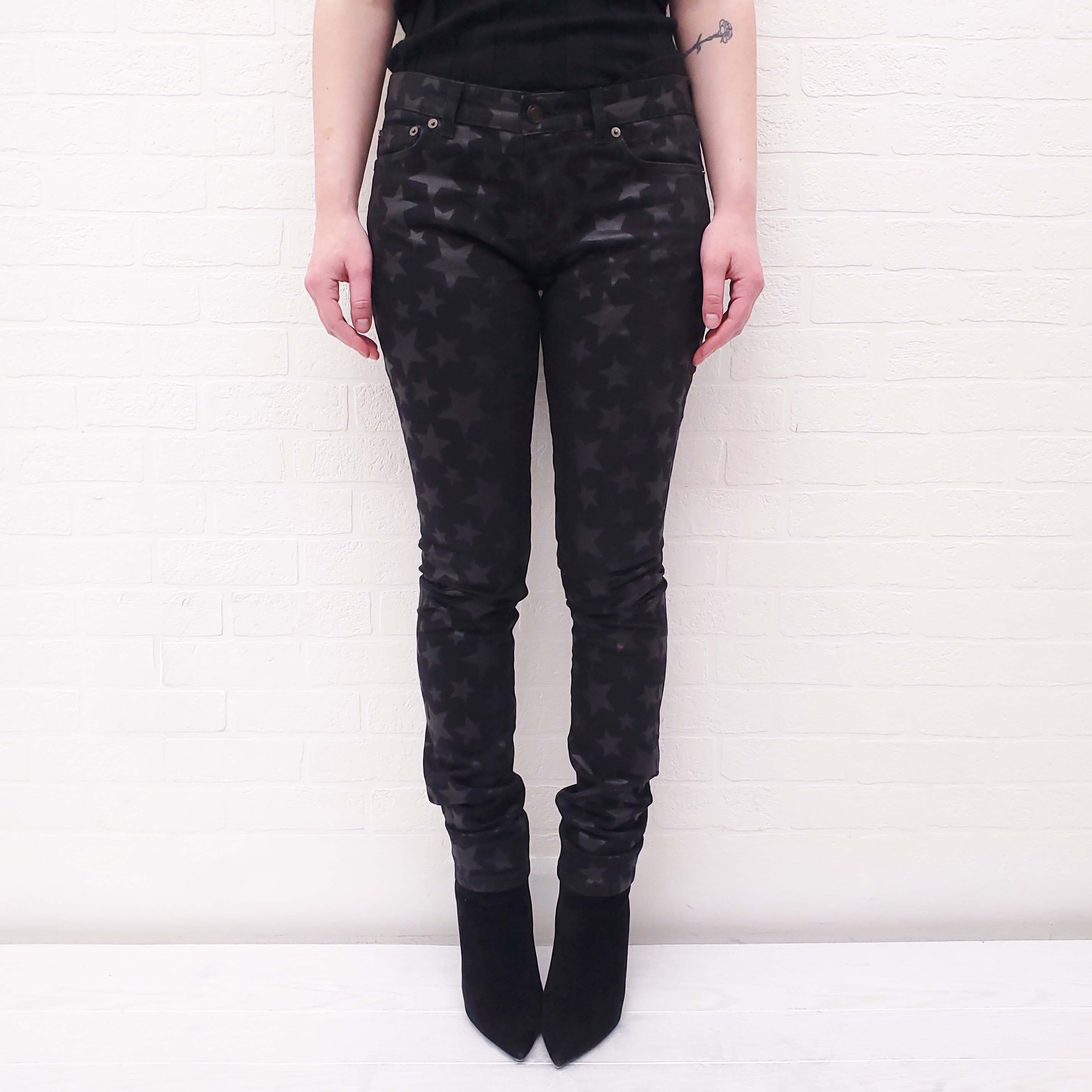 SAINT LAURENT STAR JEANS - SIZE S