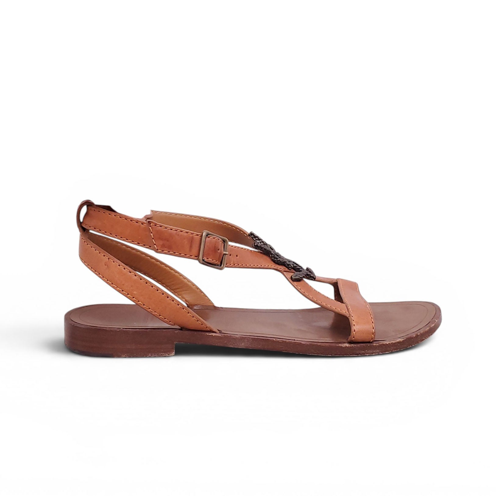 SAINT LAURENT TRIBUTE FLATS  - SIZE 37.5