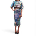 SMYTHE 2-PIECE SEQUIN FLORAL SET - SIZE XS