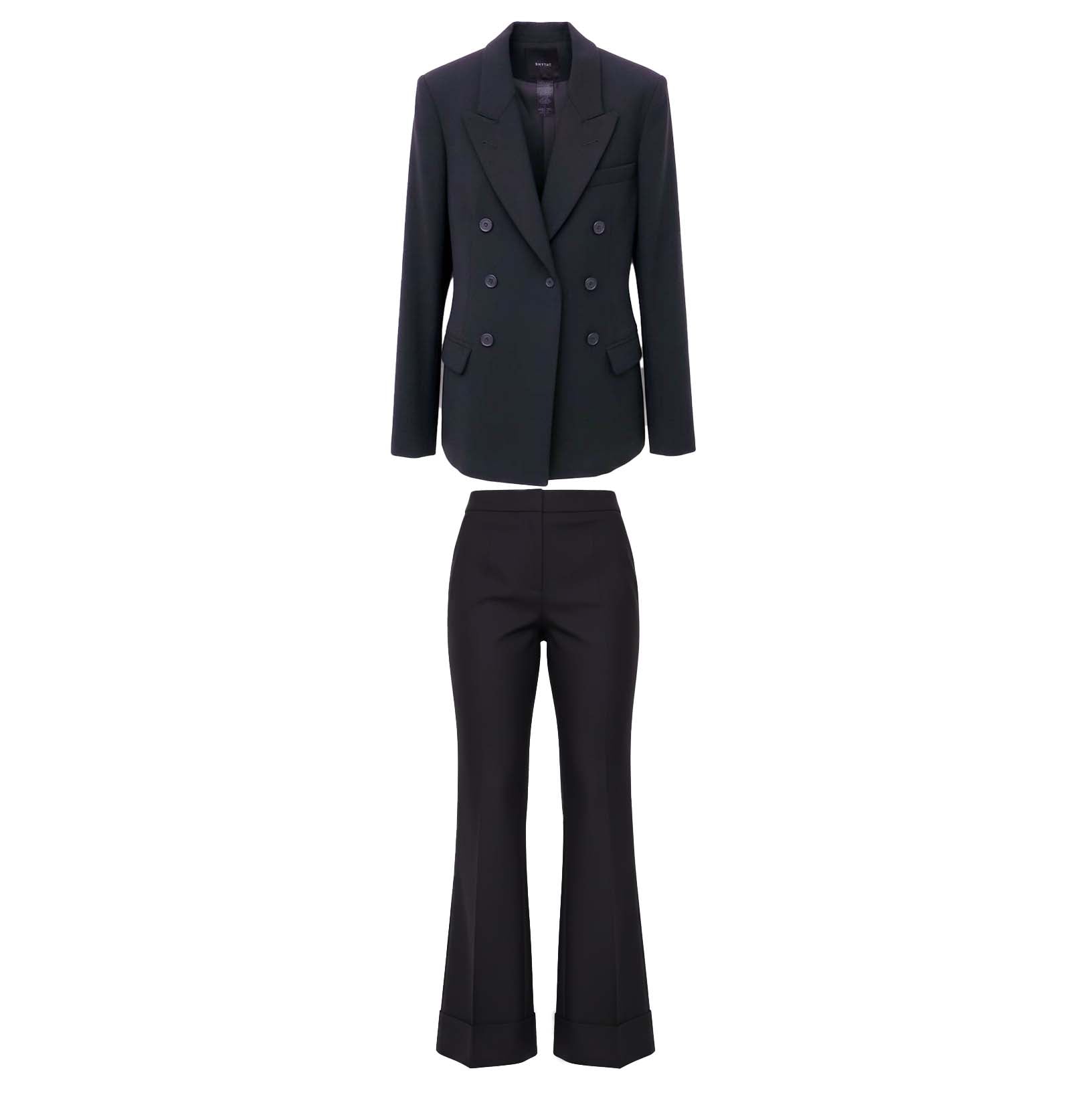 SMYTHE BLACK SUIT - SIZE 8