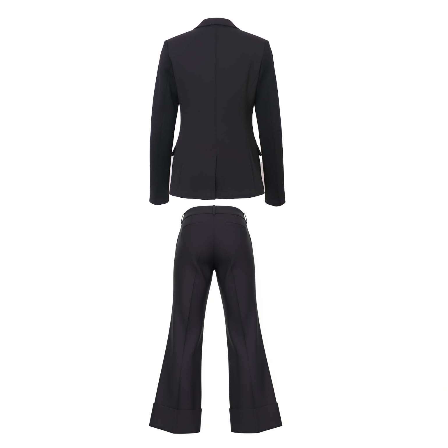 SMYTHE BLACK SUIT - SIZE 8