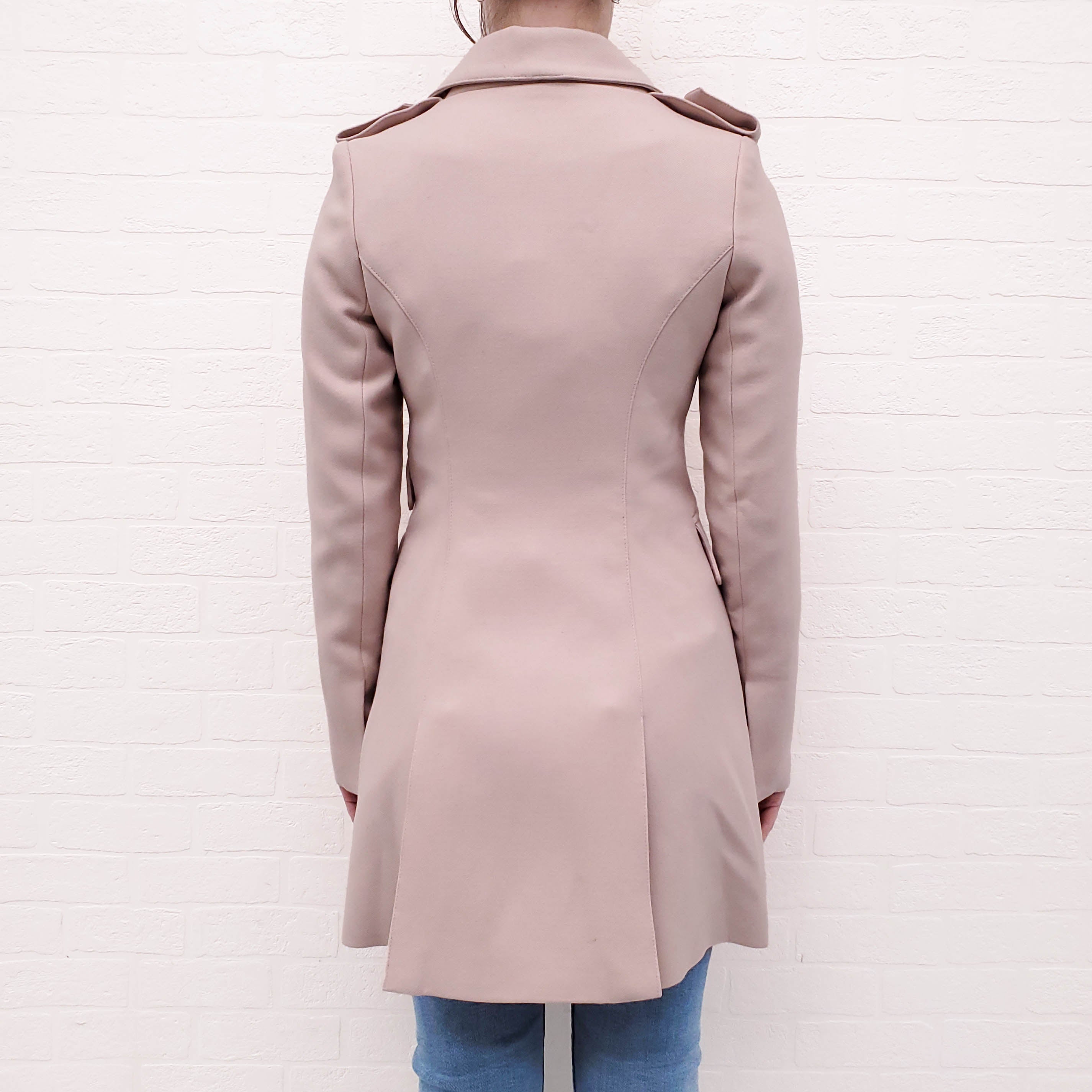 SMYTHE BLUSH PEACOAT - SIZE 4