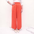 SMYTHE ORANGE TROUSERS - SIZE 6