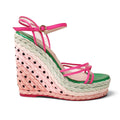 SOPHIA WEBSTER WATERMELON WEDGES - SIZE 40